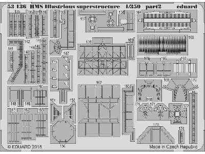 HMS Illustrious superstructure 1/350 - Airfix - zdjęcie 2