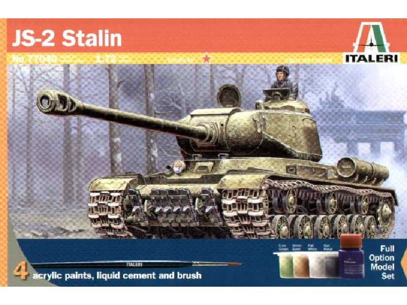 JS-2 Stalin z farbami i klejem - zdjęcie 1 JS-2 Stalin z farbami i klejem - zdjęcie 1