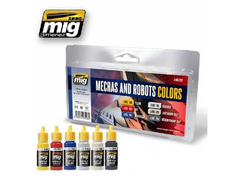 Mechas & Robots Colors - zdjęcie 1 Mechas & Robots Colors - zdjęcie 1