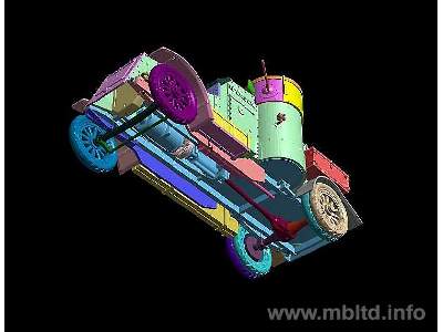 Austin MK IV - brytyjski samochód pancerny - I W.Ś. - zdjęcie 6