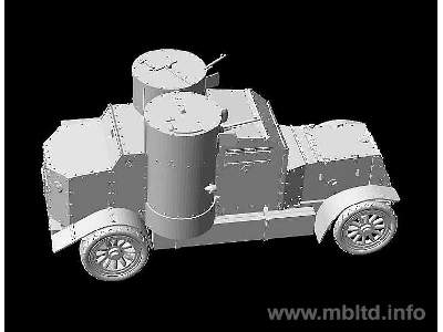 Austin MK IV - brytyjski samochód pancerny - I W.Ś. - zdjęcie 11
