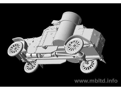 Austin MK III - brytyjski samochód pancerny - I W.Ś. - zdjęcie 6