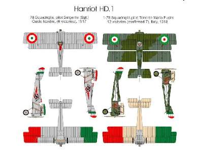 Hanriot HD.1 - double set - zdjęcie 3