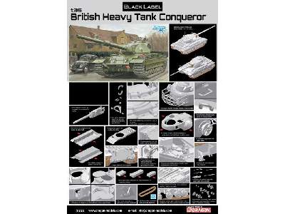Conqueror - ciężki czołg brytyjski - Black Label  - zdjęcie 25