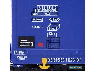 Wagon towarowy węglarka typ UIC, Eaos - PCC Rail - zdjęcie 8