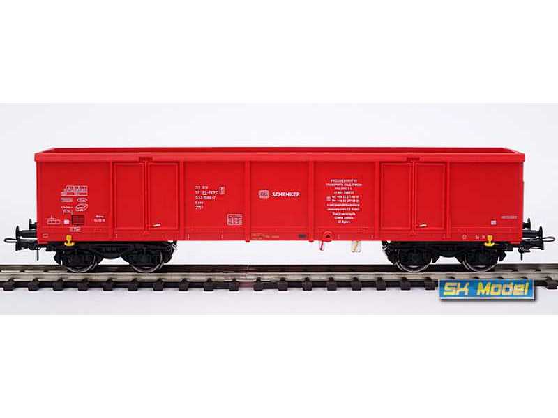 Wagon towarowy węglarka typ UIC, Eaos - DB Schenker - zdjęcie 1 Wagon towarowy węglarka typ UIC, Eaos - DB Schenker - zdjęcie 1