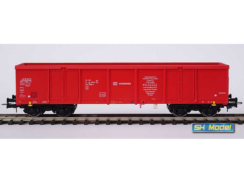 Wagon towarowy węglarka typ UIC, Eaos - DB Schenker - zdjęcie 1 Wagon towarowy węglarka typ UIC, Eaos - DB Schenker - zdjęcie 1