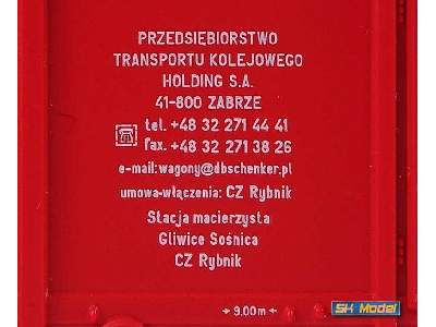 Wagon towarowy węglarka typ UIC, Eaos - DB Schenker - zdjęcie 6