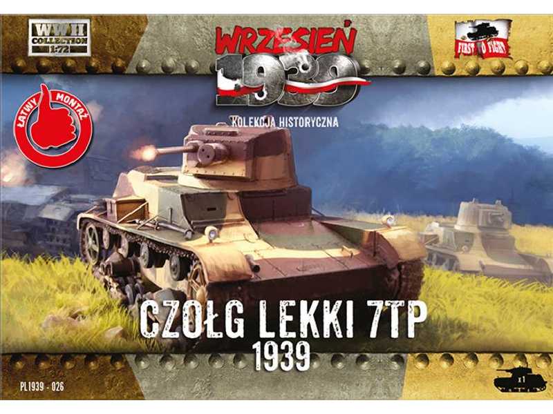 Czołg lekki 7TP - 1939 - zdjęcie 1 Czołg lekki 7TP - 1939 - zdjęcie 1