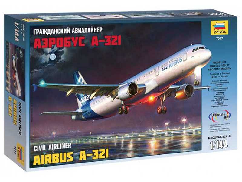 Airbus A-321 samolot pasażerski - zdjęcie 1 Airbus A-321 samolot pasażerski - zdjęcie 1