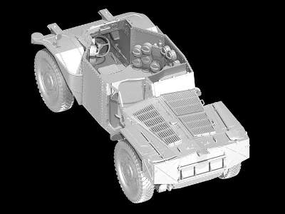 Panhard 178 AMD-35 - francuski samochód pancerny II W.Ś. - zdjęcie 4