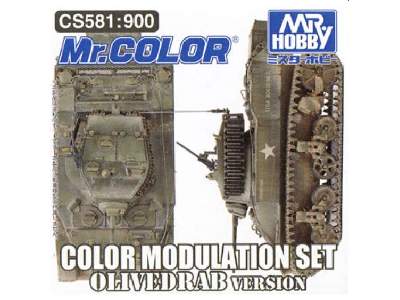 Mr. Color - Color Modulation Set Olivedrab - zdjęcie 1