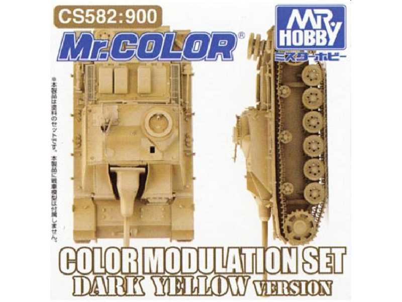 Mr. Color - Color Modulation Set Dark Yellow - zdjęcie 1 Mr. Color - Color Modulation Set Dark Yellow - zdjęcie 1