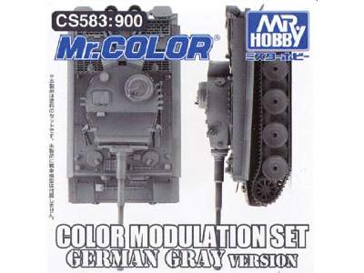 Mr. Color - Color Modulation Set German Gray - zdjęcie 1