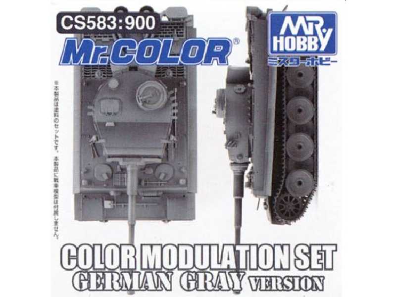 Mr. Color - Color Modulation Set German Gray - zdjęcie 1 Mr. Color - Color Modulation Set German Gray - zdjęcie 1