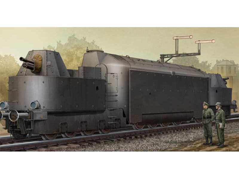 Niemiecki pociąg pancerny PanzerTriebwagen Nr.16 - zdjęcie 1 Niemiecki pociąg pancerny PanzerTriebwagen Nr.16 - zdjęcie 1