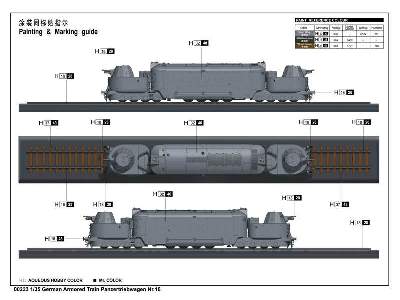 Niemiecki pociąg pancerny PanzerTriebwagen Nr.16 - zdjęcie 3