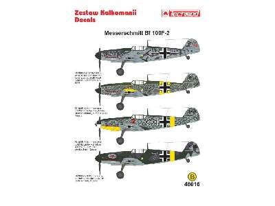 Kalkomania - Messerschmitt Bf 109F-2 - zdjęcie 2