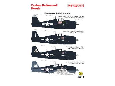 Kalkomania - Grumman F6F-5 Hellcat - zdjęcie 2