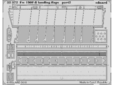 Fw 190F-8 landing flaps 1/32 - Revell - zdjęcie 2