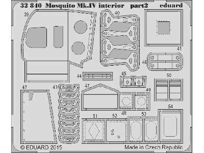 Mosquito Mk. IV interior S. A. 1/32 - Hk Models - zdjęcie 2