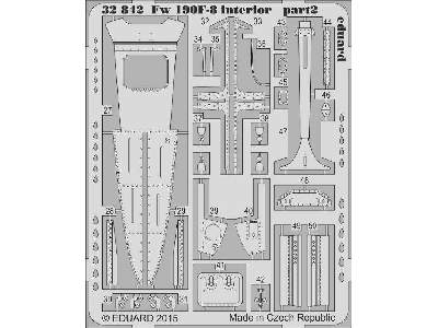 Fw 190F-8 interior S. A. 1/32 - Revell - zdjęcie 2