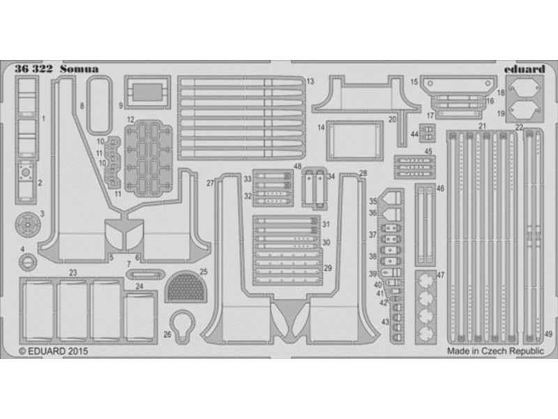 Somua 1/35 - Tamiya - zdjęcie 1 Somua 1/35 - Tamiya - zdjęcie 1