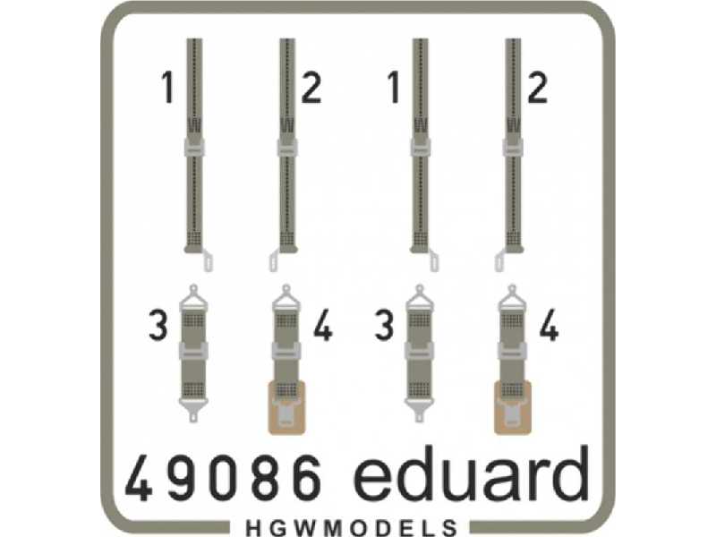 Seatbelts USN WWII green SUPERFABRIC 1/48 - zdjęcie 1 Seatbelts USN WWII green SUPERFABRIC 1/48 - zdjęcie 1