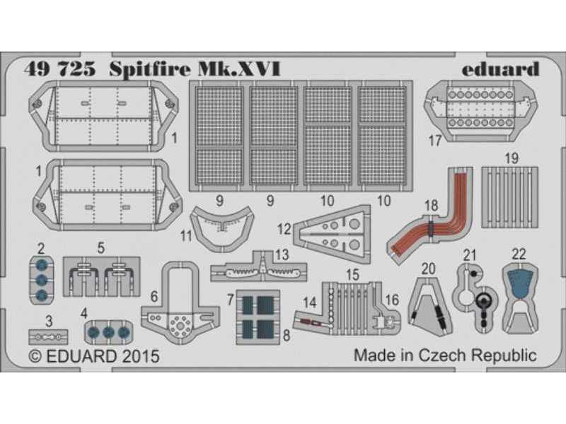 Spitfire Mk. XVI 1/48 - Eduard - zdjęcie 1 Spitfire Mk. XVI 1/48 - Eduard - zdjęcie 1