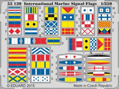 International Marine Signal Flags 1/350 - zdjęcie 1