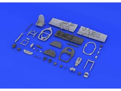 Spitfire Mk. XVI cockpit 1/48 - Eduard - zdjęcie 4