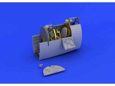 Spitfire Mk. I cockpit 1/48 - Airfix - zdjęcie 2
