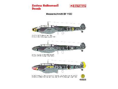 Kalkomania - Messerschmitt Bf 110D - zdjęcie 2