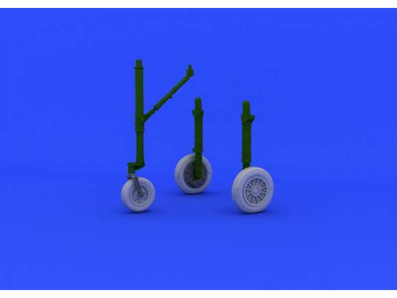 A-4E wheels early 1/48 - Eduard - zdjęcie 1 A-4E wheels early 1/48 - Eduard - zdjęcie 1
