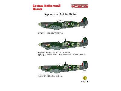 Kalkomania - Supermarine Spitfire Mk.IX - zdjęcie 2