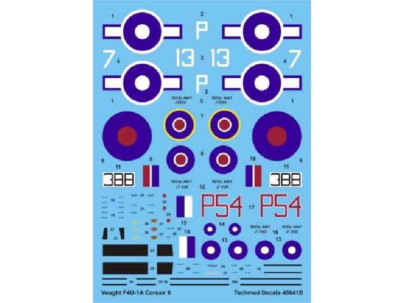 Kalkomania - Vought Corsair II - zdjęcie 1