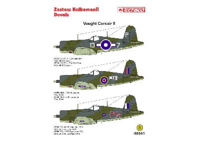 Kalkomania - Vought Corsair II - zdjęcie 2