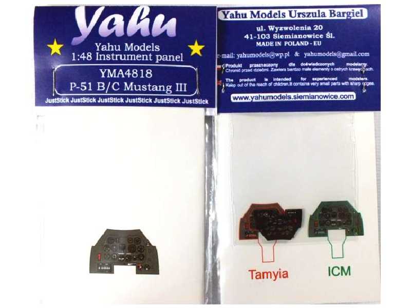 P-51 B/C - Tamyia / ICM - zdjęcie 1 P-51 B/C - Tamyia / ICM - zdjęcie 1