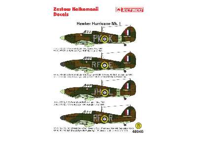 Kalkomania - Hawker Hurricane Mk I - zdjęcie 2