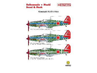 Kalkomania - Kawasaki Ki-61 Hien - zdjęcie 2