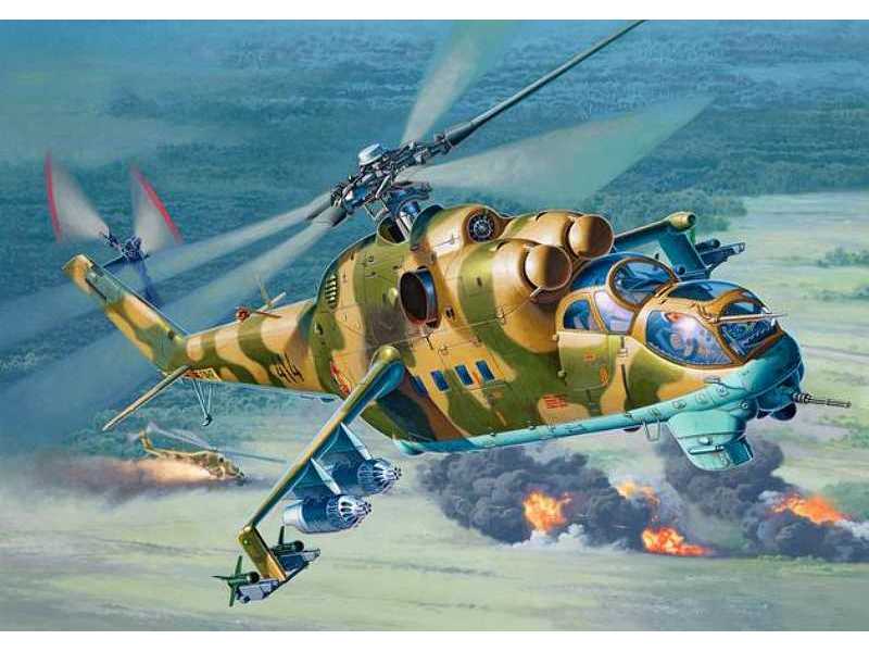 Mil Mi-24D Hind-D - zdjęcie 1 Mil Mi-24D Hind-D - zdjęcie 1