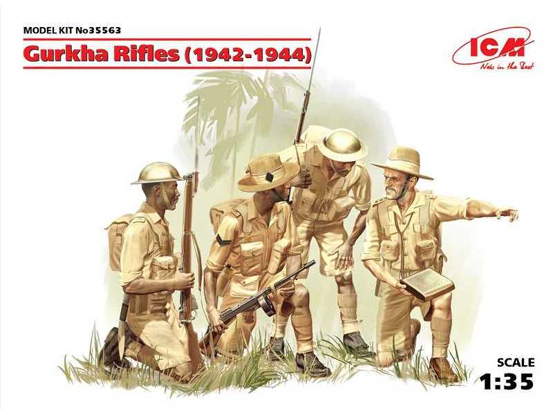 Piechota Gurkhów 1942-44 - zdjęcie 1 Piechota Gurkhów 1942-44 - zdjęcie 1