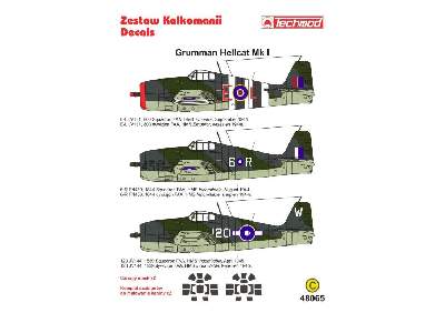 Kalkomania - Grumman Hellcat I - zdjęcie 2