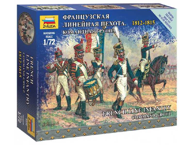 Francuska piechota, dowództwo 1812-1814 - zdjęcie 1 Francuska piechota, dowództwo 1812-1814 - zdjęcie 1