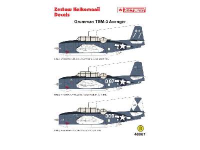 Kalkomania - Grumman TBM-3 Avenger - zdjęcie 2