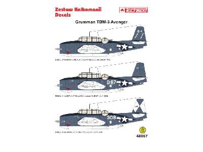 Kalkomania - Grumman TBM-3 Avenger - zdjęcie 2