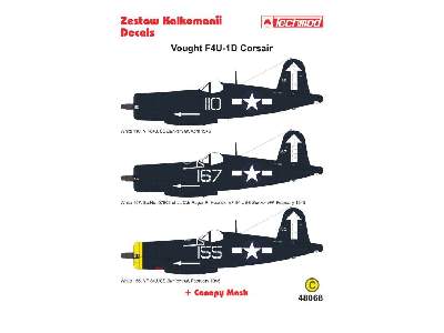 Kalkomania - Vought F4U-1D Corsair - zdjęcie 2