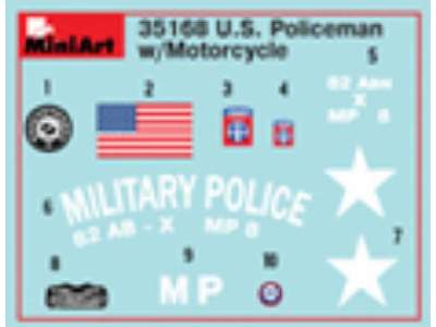 Amerykański żołnierz na motocyklu - zdjęcie 7