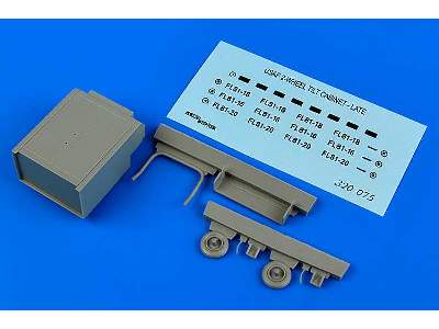 USAF 2-wheel tilt cabinet - late  - zdjęcie 1