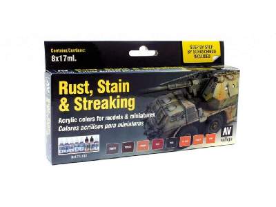 Zestaw farb Model Color - Rust, Stain & Streaking - zdjęcie 1
